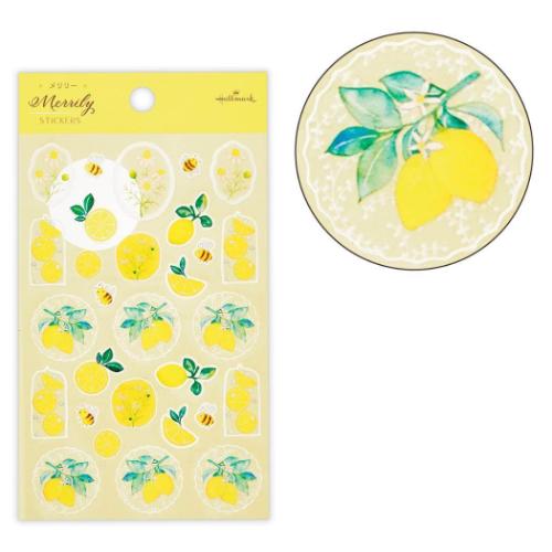 Merrily メリリー シールシート シール シールMRイエロー かわいい グッズ メール便可