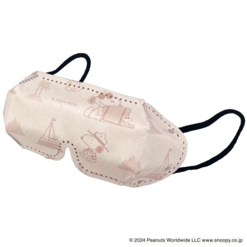 スヌーピー 旅行用品 3D不織布アイマスク 5枚入り ピーナッツ キャラクター グッズ メール便可