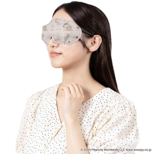 スヌーピー 旅行用品 3D不織布アイマスク 5枚入り ピーナッツ キャラクター グッズ メール便可