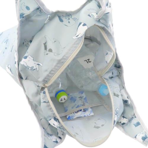 ショッピングバッグ かるい保冷エコバッグ マツネコGY ねこ コンパクト 保温 グッズ メール便可