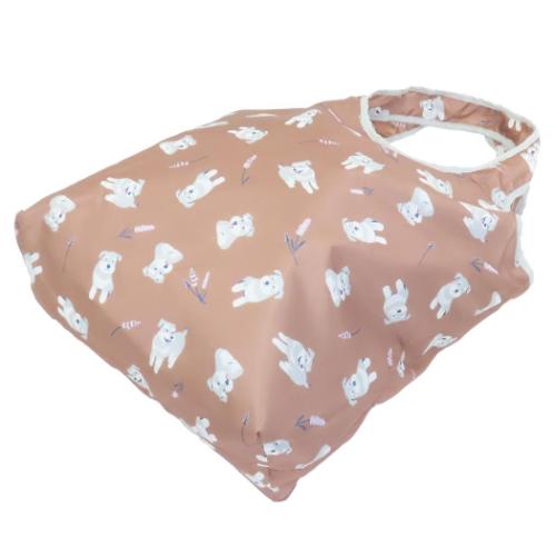 ショッピングバッグ かるい保冷エコバッグ ルークBR いぬ コンパクト 保温 グッズ メール便可