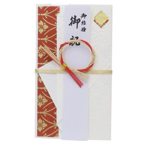 祝儀袋 金封 1枚入 金寿 結婚 無地 短冊付き グッズ メール便可