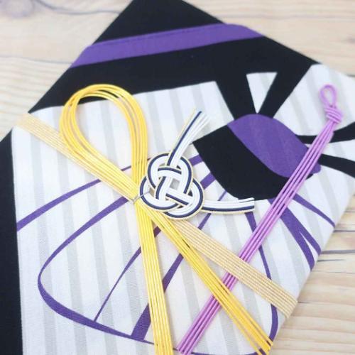 祝儀袋 山本寛斎風呂敷金封 1枚入 御結婚御祝 無地 短冊付き グッズ メール便可