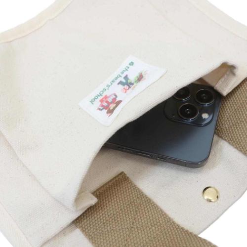 くまのがっこう ミニバッグ ポケットいっぱいミニトート プレゼントフォーミー 絵本キャラクター グッズ