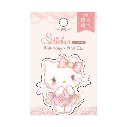 サンリオズxたけいみき ダイカットシール ステッカー ハローキティ スイートエトワール サンリオ メール便可
