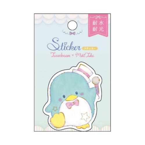 サンリオズxたけいみき ダイカットシール ステッカー タキシードサム ポップミュージック サンリオ メール便可
