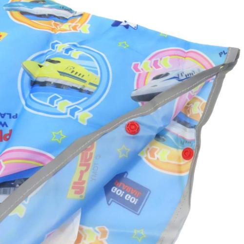 プラレール 子供用 レインウェア キッズレインポンチョ 90cm 23 鉄道 キャラクター グッズ メール便可