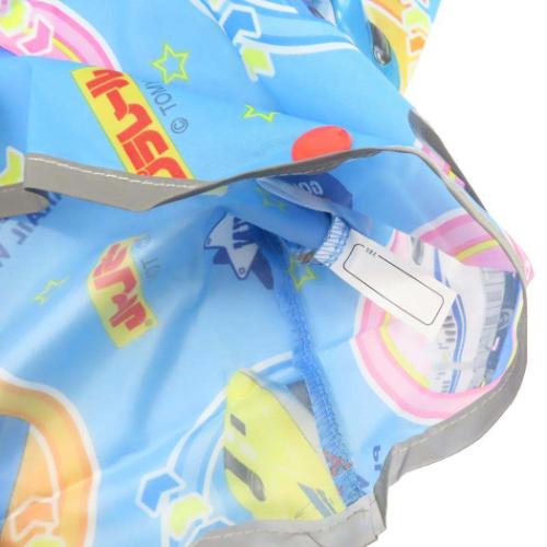 プラレール 子供用 レインウェア キッズレインポンチョ 90cm 23 鉄道 キャラクター グッズ メール便可