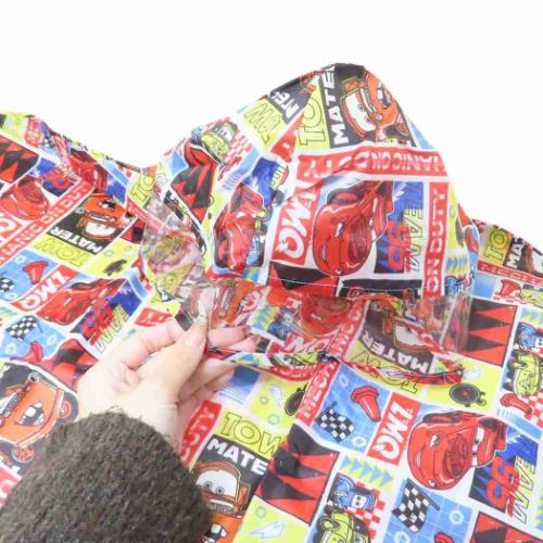 カーズ 子供用 レインウェア キッズレインポンチョ 90cm ディズニー キャラクター グッズ メール便可