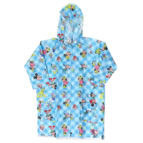 ミッキー＆フレンズ 子供用 レインウェア リュック ランドセルが背負えるレインコート ディズニー キャラクター グッズ メール便可