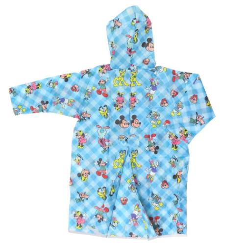 ミッキー＆フレンズ 子供用 レインウェア リュック ランドセルが背負えるレインコート ディズニー キャラクター グッズ メール便可