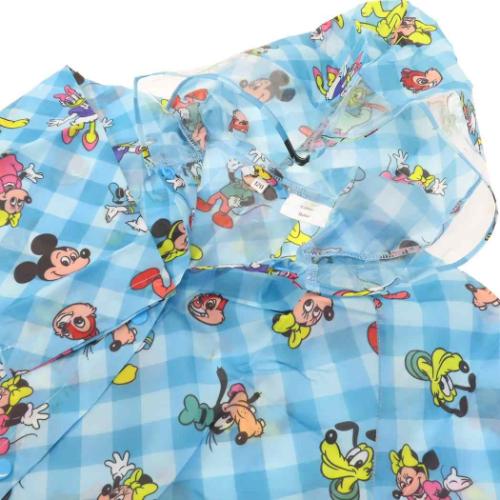 ミッキー＆フレンズ 子供用 レインウェア リュック ランドセルが背負えるレインコート ディズニー キャラクター グッズ メール便可