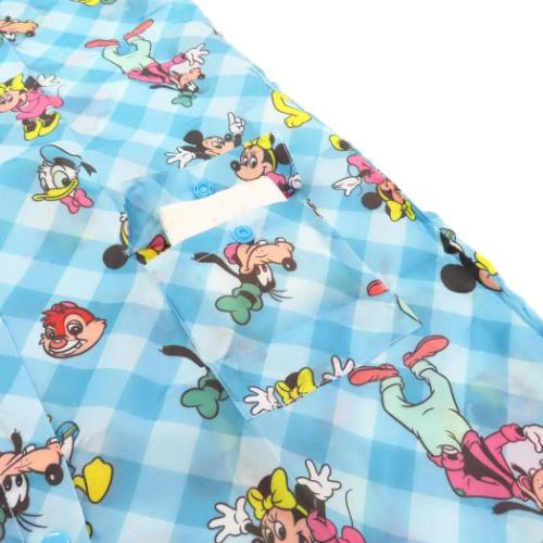 ミッキー＆フレンズ 子供用 レインウェア リュック ランドセルが背負えるレインコート ディズニー キャラクター グッズ メール便可