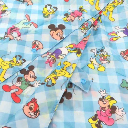 ミッキー＆フレンズ 子供用 レインウェア リュック ランドセルが背負えるレインコート ディズニー キャラクター グッズ メール便可