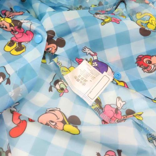 ミッキー＆フレンズ 子供用 レインウェア リュック ランドセルが背負えるレインコート ディズニー キャラクター グッズ メール便可