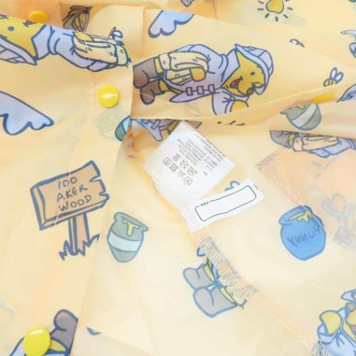 くまのプーさん 子供用 レインウェア リュック ランドセルが背負えるレインコート ディズニー キャラクター グッズ メール便可