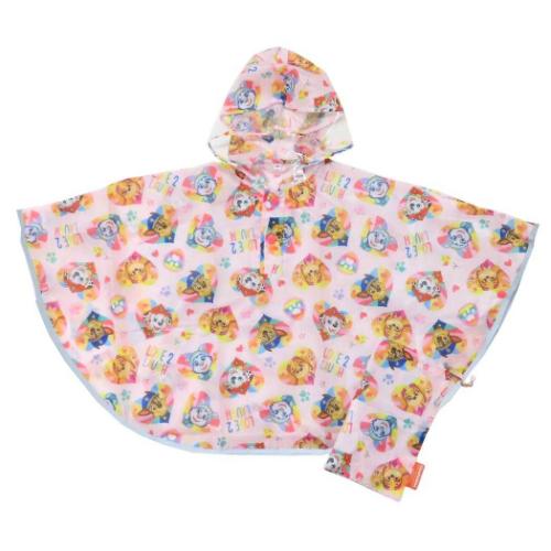 パウパトロール 子供用 レインウェア キッズレインポンチョ 90cm レスキュー アニメキャラクター グッズ メール便可