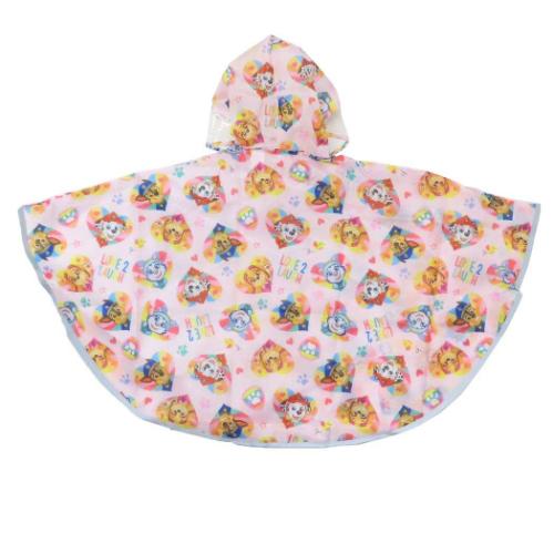 パウパトロール 子供用 レインウェア キッズレインポンチョ 90cm レスキュー アニメキャラクター グッズ メール便可