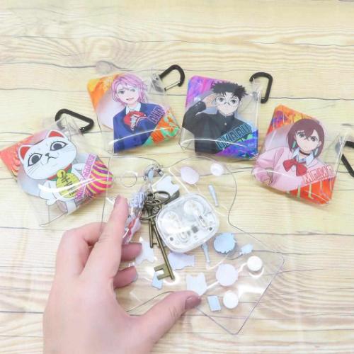 ダンダダン クリアポーチ クリアマルチケースSS モモ 少年ジャンプ アニメキャラクター グッズ メール便可