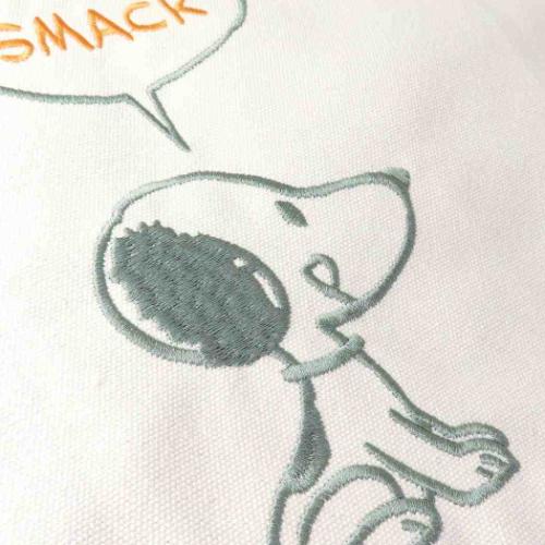 スヌーピー トートバッグ 刺繍ミニトート SMACK SN ピーナッツ キャラクター グッズ メール便可