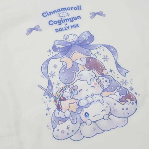 シナモロール こぎみゅんxDOLLY MIX トレーナー レディーススウェット サンリオ キャラクター グッズ