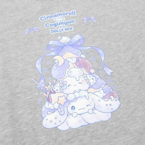 シナモロール こぎみゅんxDOLLY MIX トレーナー レディーススウェット サンリオ キャラクター グッズ