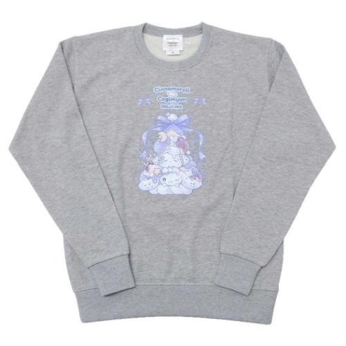 シナモロール こぎみゅんxDOLLY MIX トレーナー レディーススウェット サンリオ キャラクター グッズ