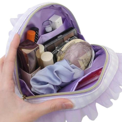 シナモロール こぎみゅんxDOLLY MIX コスメポーチ フリルラウンドポーチ PP サンリオ キャラクター グッズ