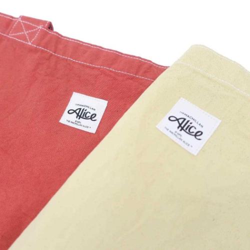 マクミランアリス トートバッグ ガーメントダイトート 帽子屋 キャラクター グッズ メール便可