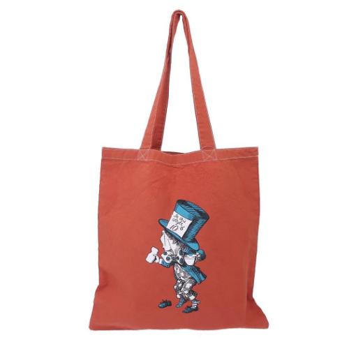 マクミランアリス トートバッグ ガーメントダイトート 帽子屋 キャラクター グッズ メール便可