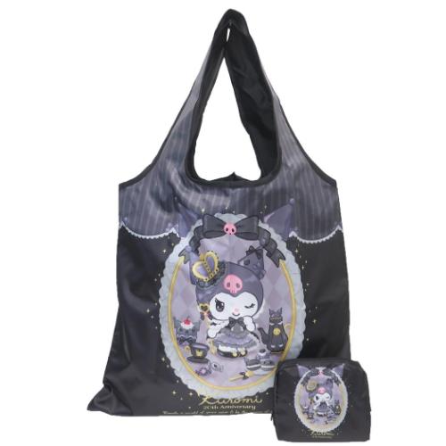 クロミ ショッピングバッグ サテンエコバッグ 20th 6308 サンリオ キャラクター グッズ メール便可