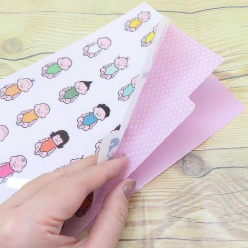 おおのたろう ポケットファイル 2ポケットA5ファイル HELLO BABY白 書類整理 ミニファイル グッズ メール便可