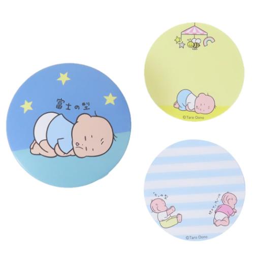 おおのたろう メモ帳 缶入りメモ 富士 伝言 事務用品 グッズ