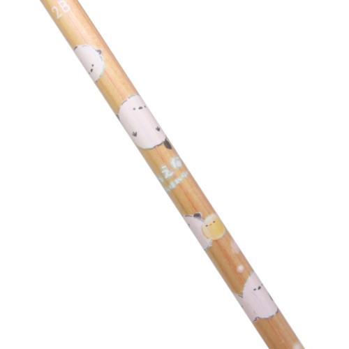 ほわえなが 鉛筆 木のえんぴつ2B かわいい グッズ メール便可