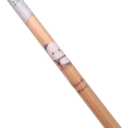 もちもちぱんだ 鉛筆 木のえんぴつ2B かわいい グッズ メール便可