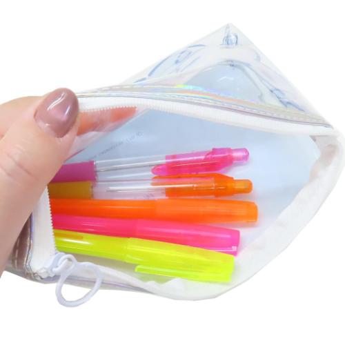 シナモロール ペンポーチ クリアフラットペンケース サンリオ キャラクター グッズ