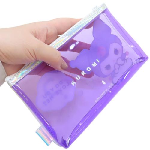 クロミ ペンポーチ クリアフラットペンケース サンリオ キャラクター グッズ