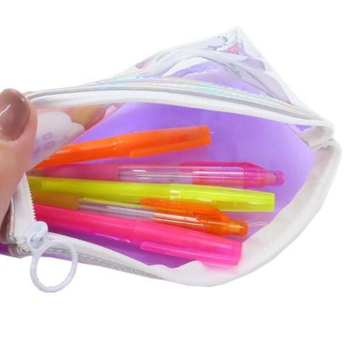 クロミ ペンポーチ クリアフラットペンケース サンリオ キャラクター グッズ