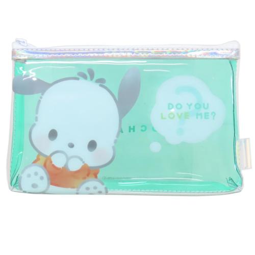 ポチャッコ ペンポーチ クリアフラットペンケース サンリオ キャラクター グッズ