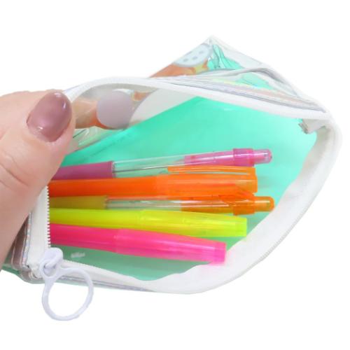 ポチャッコ ペンポーチ クリアフラットペンケース サンリオ キャラクター グッズ