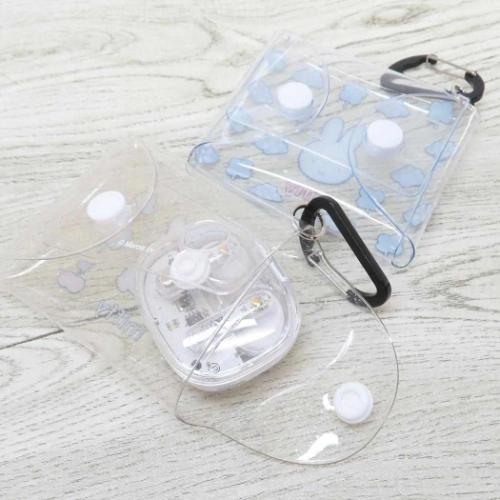 ミッフィー クリアポーチ クリアマルチケースSS CLOVER POP ワンポイント ディックブルーナ 絵本キャラクター グッズ メール便可