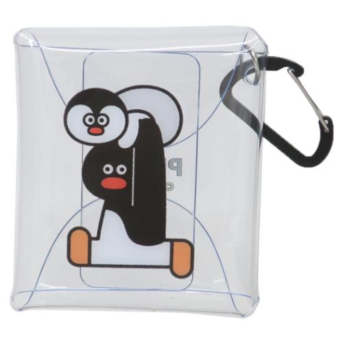 PINGUx松本セイジ ミニポーチ クリアマルチケースSS キャラクター グッズ メール便可