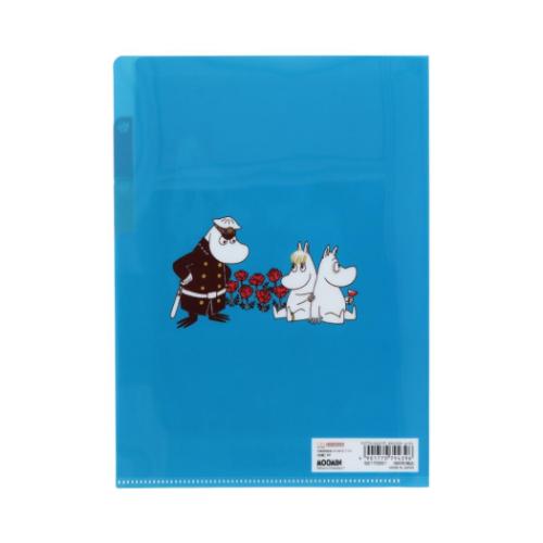 ムーミン ポケットファイル クリアファイルA5 3P MU25SS ムーミン 北欧 キャラクター グッズ メール便可