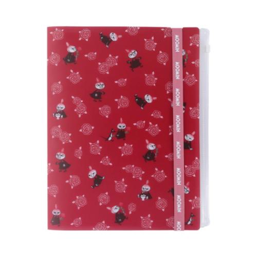 ムーミン ポケットファイル ゴムバンド付クリアファイル5P＋F MU25SS リトルミイ 北欧 キャラクター グッズ