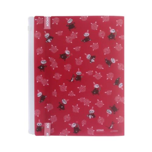 ムーミン ポケットファイル ゴムバンド付クリアファイル5P＋F MU25SS リトルミイ 北欧 キャラクター グッズ