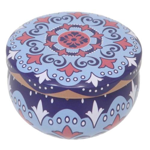 キャンドル フレグランスキャンドル 缶入り バニラ キャンドルホルダー グッズ