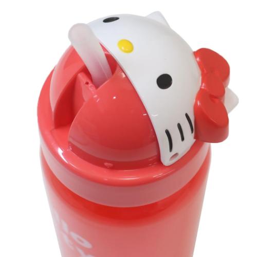 ハローキティ 水筒 ダイカットストロー式ブローボトル 350ml サンリオ キャラクター グッズ