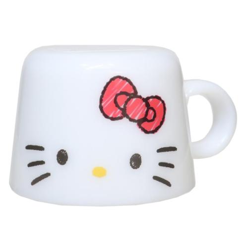 ハローキティ ペットボトル用コップ ペットボトルキャップコップ フェイス サンリオ キャラクター グッズ