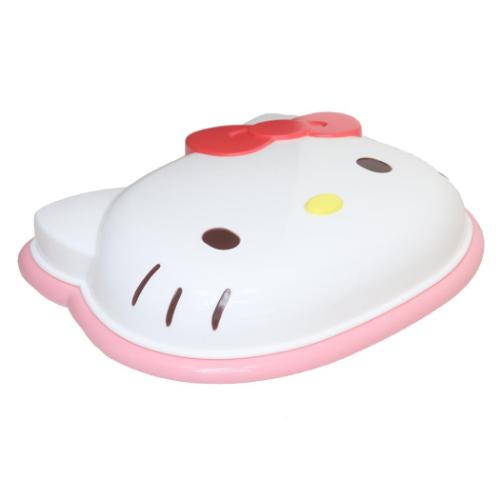 ハローキティ キッズ食器 フタ付ランチプレート おやつタイム サンリオ キャラクター グッズ