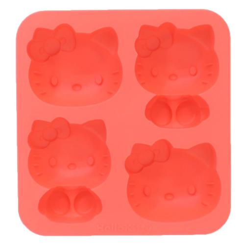 ハローキティ 製菓用品 シリコンケーキ型 おやつタイム サンリオ キャラクター グッズ